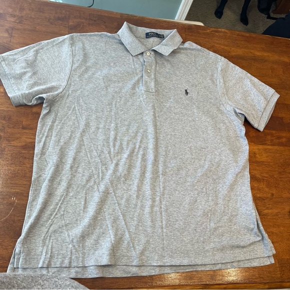 Polo Ralph Lauren classic gray polo shirt size 2XL Big - Picture 1 of 7